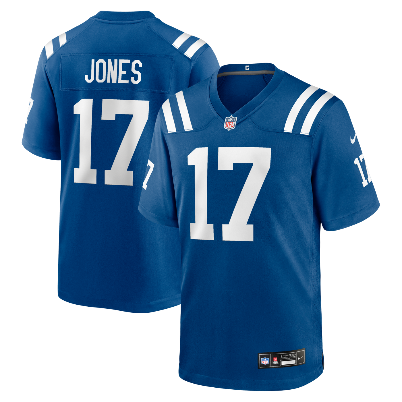 Indianapolis Colts Daniel Jones Nike Royal Team Game Jersey