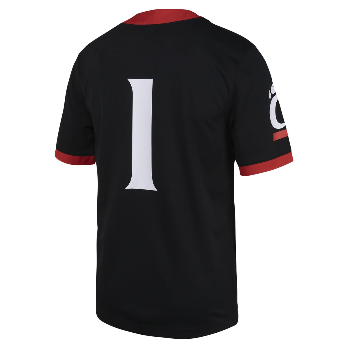 #1 Cincinnati Bearcats Untouchable Football Jersey – Black
