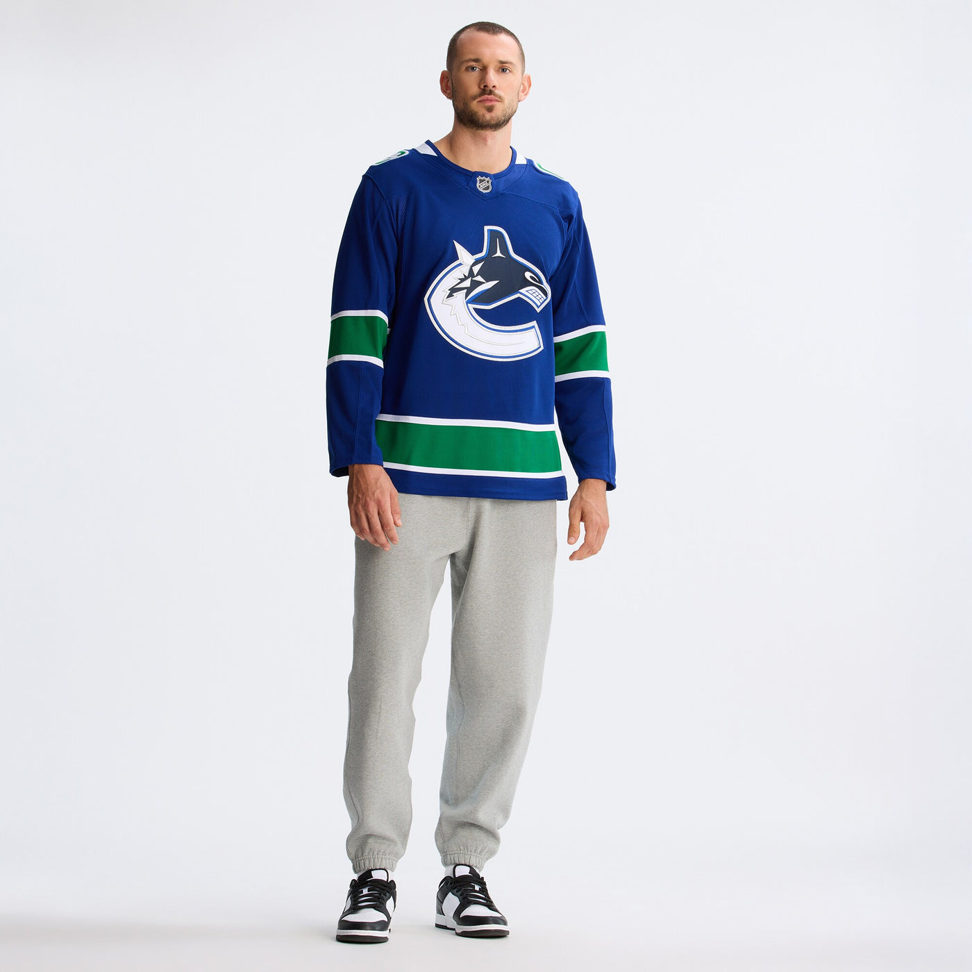 Vancouver Canucks Fanatics Blue Home Premium Jersey