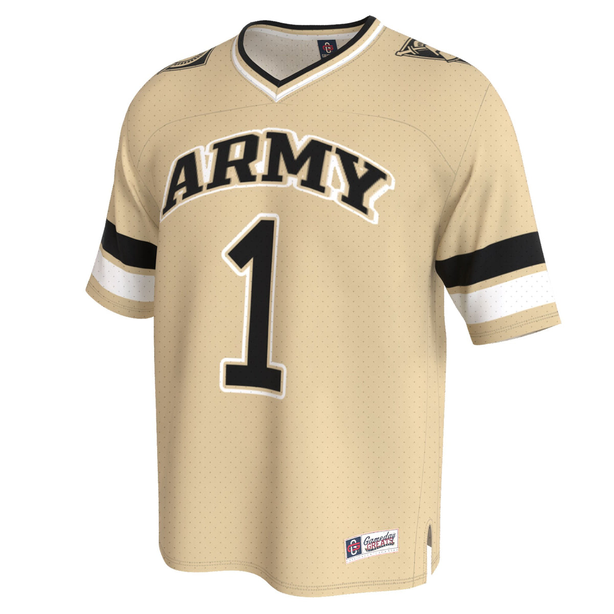 Army Black Knights GameDay Greats Lightweight Collegiate Football Fashion Jersey - Gold