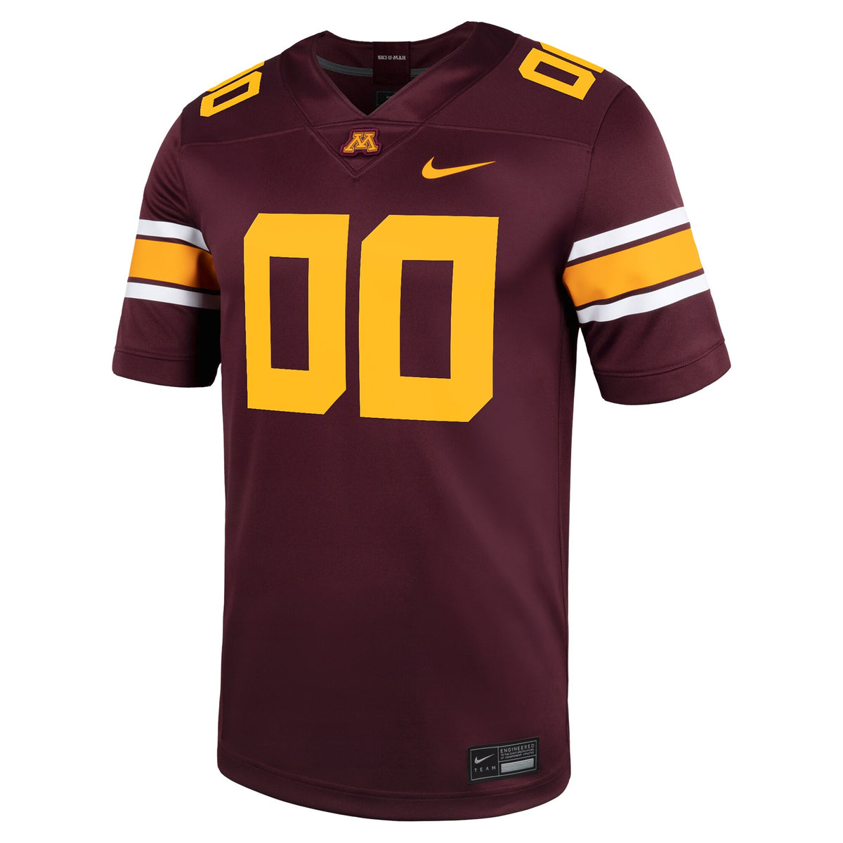 Minnesota Golden Gophers Custom Football Game Jersey - Maroon