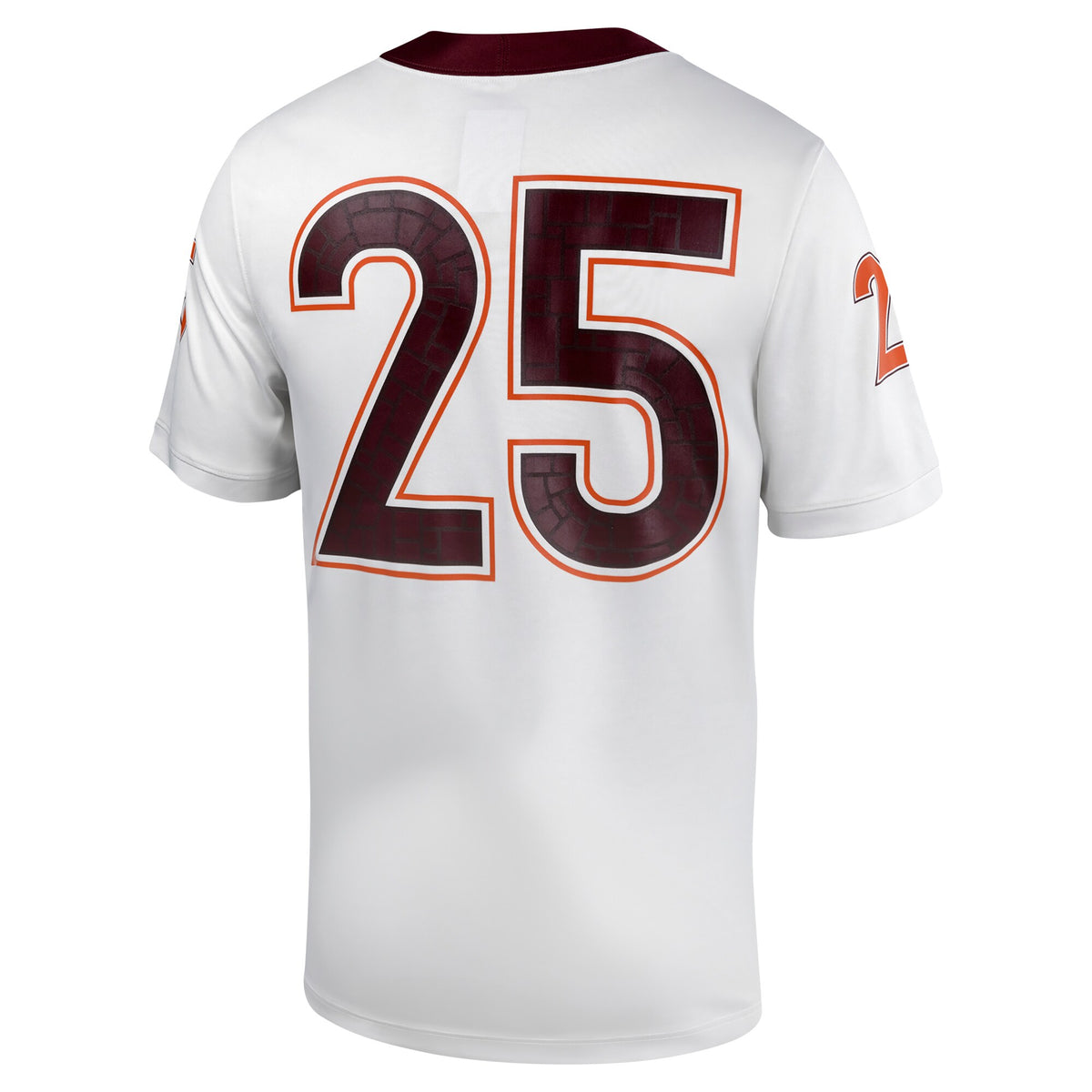 #25 Virginia Tech Hokies Untouchable Football Jersey – White
