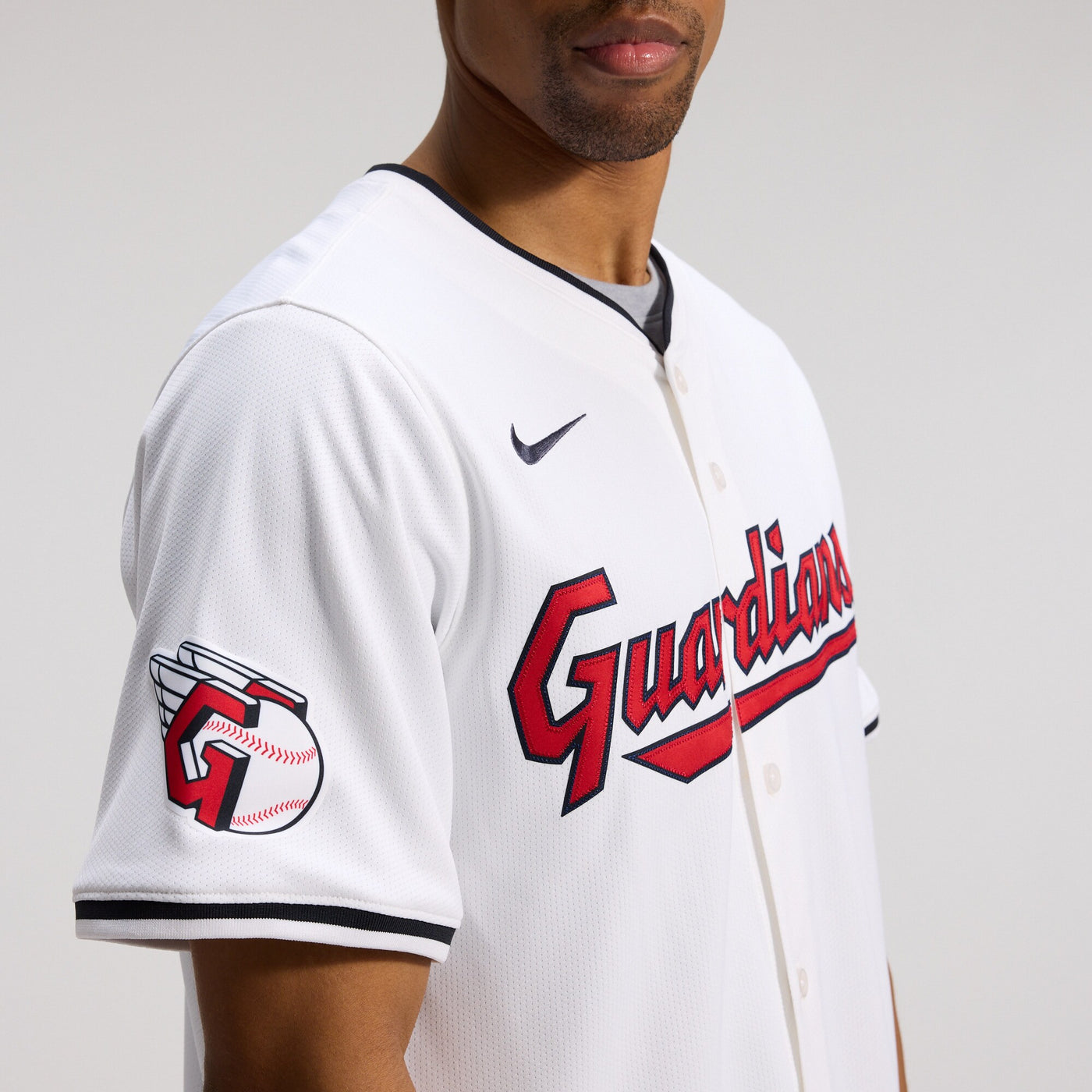 Cleveland Guardians Jose Ramirez Nike White Home Limited Player Jersey