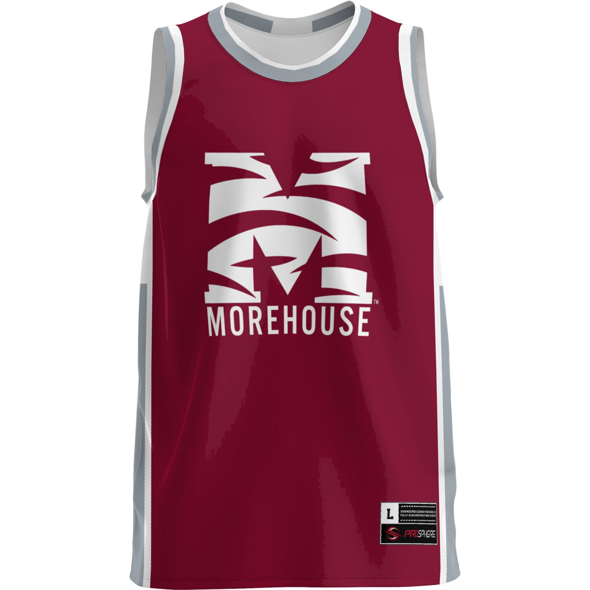 Morehouse Maroon Tigers GameDay Greats Lightweight Basketball Jersey - Maroon