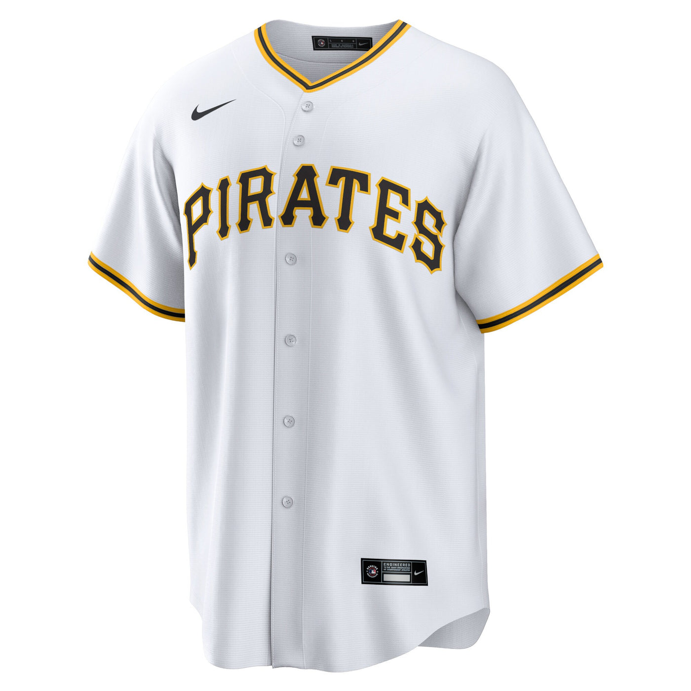 Pittsburgh Pirates Oneil Cruz Nike White Home Replica Jersey