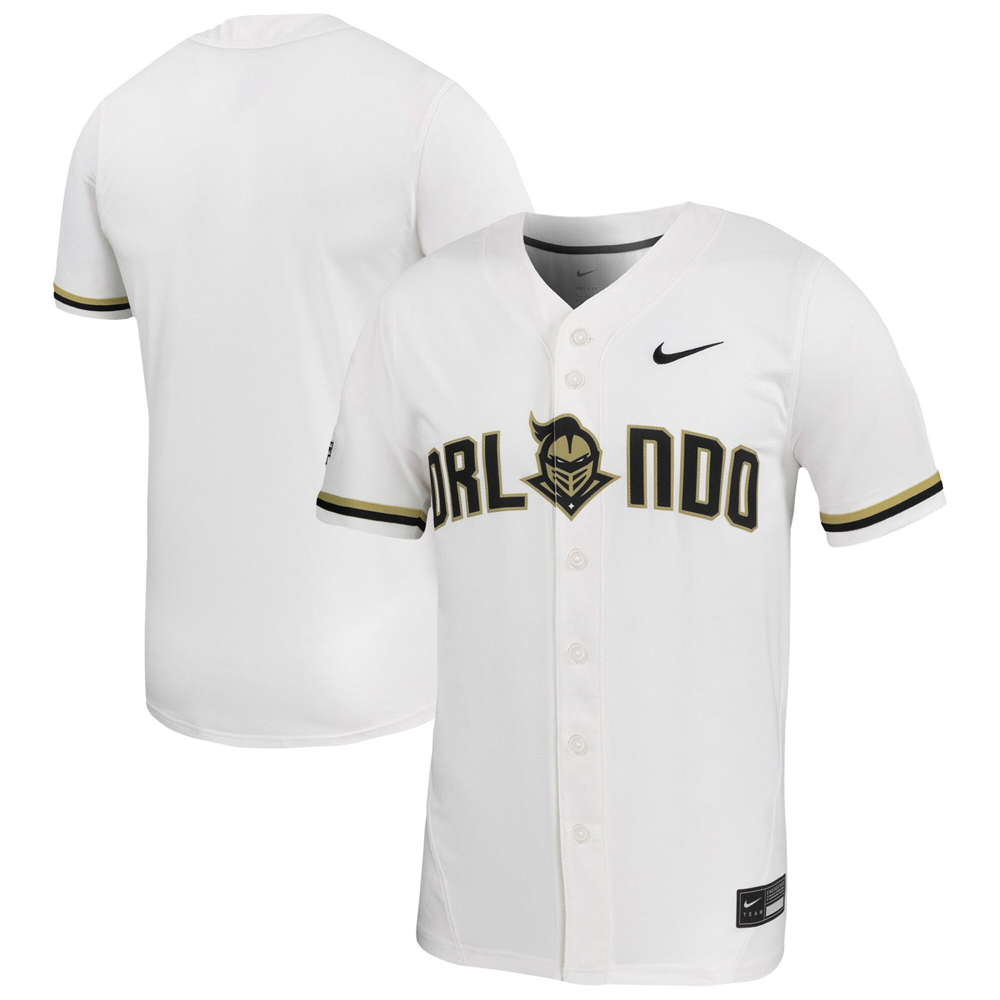 Nike White UCF Knights Replica Baseball Jersey