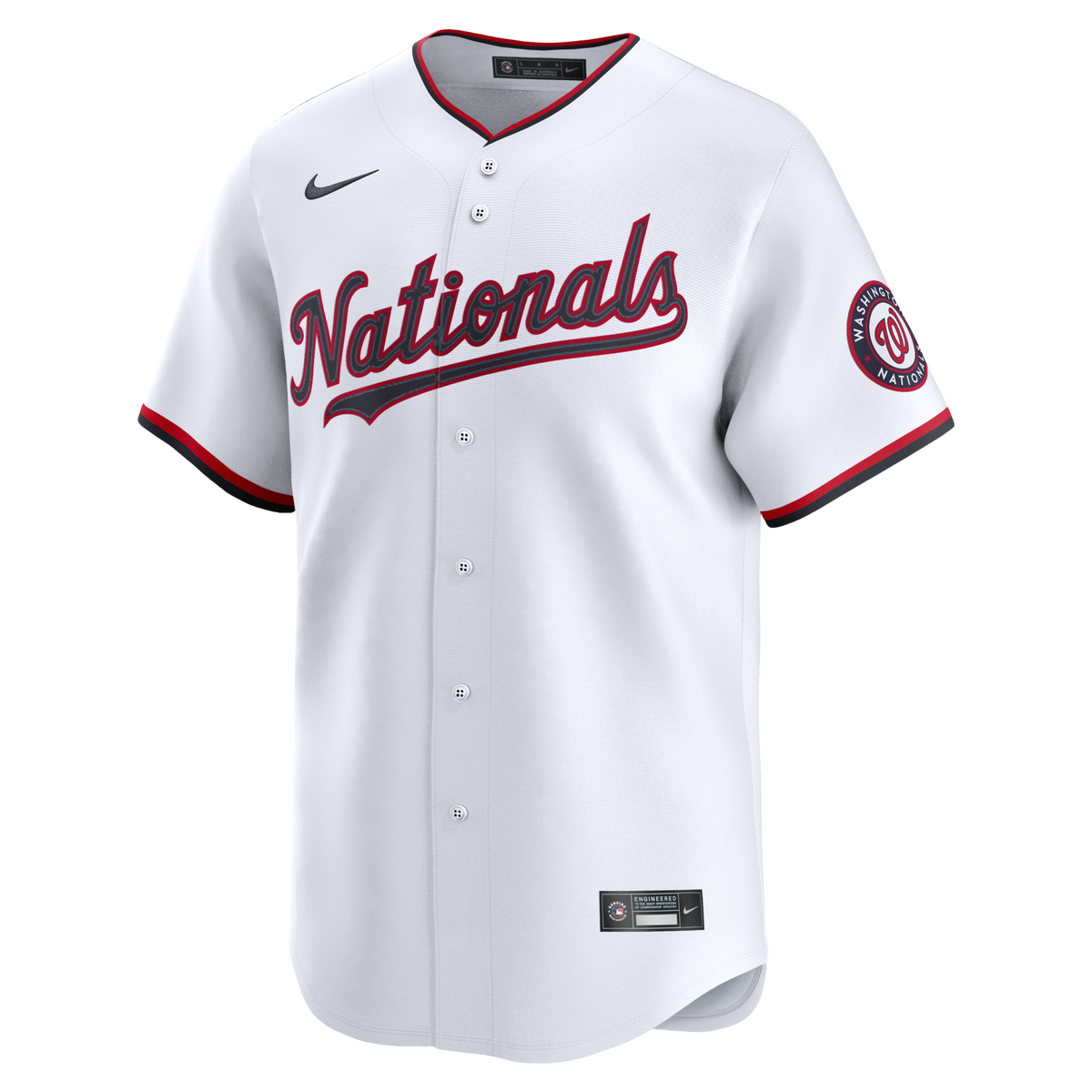 Washington Nationals White Home Limited Jersey