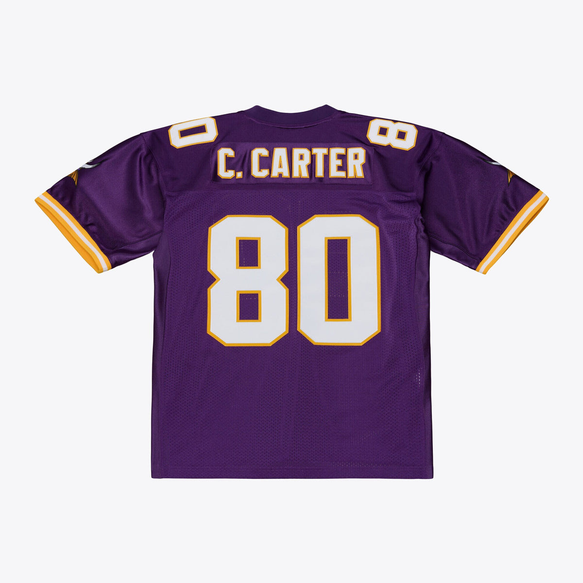 Minnesota Vikings Cris Carter Mitchell & Ness Purple 2001 Authentic Throwback Jersey