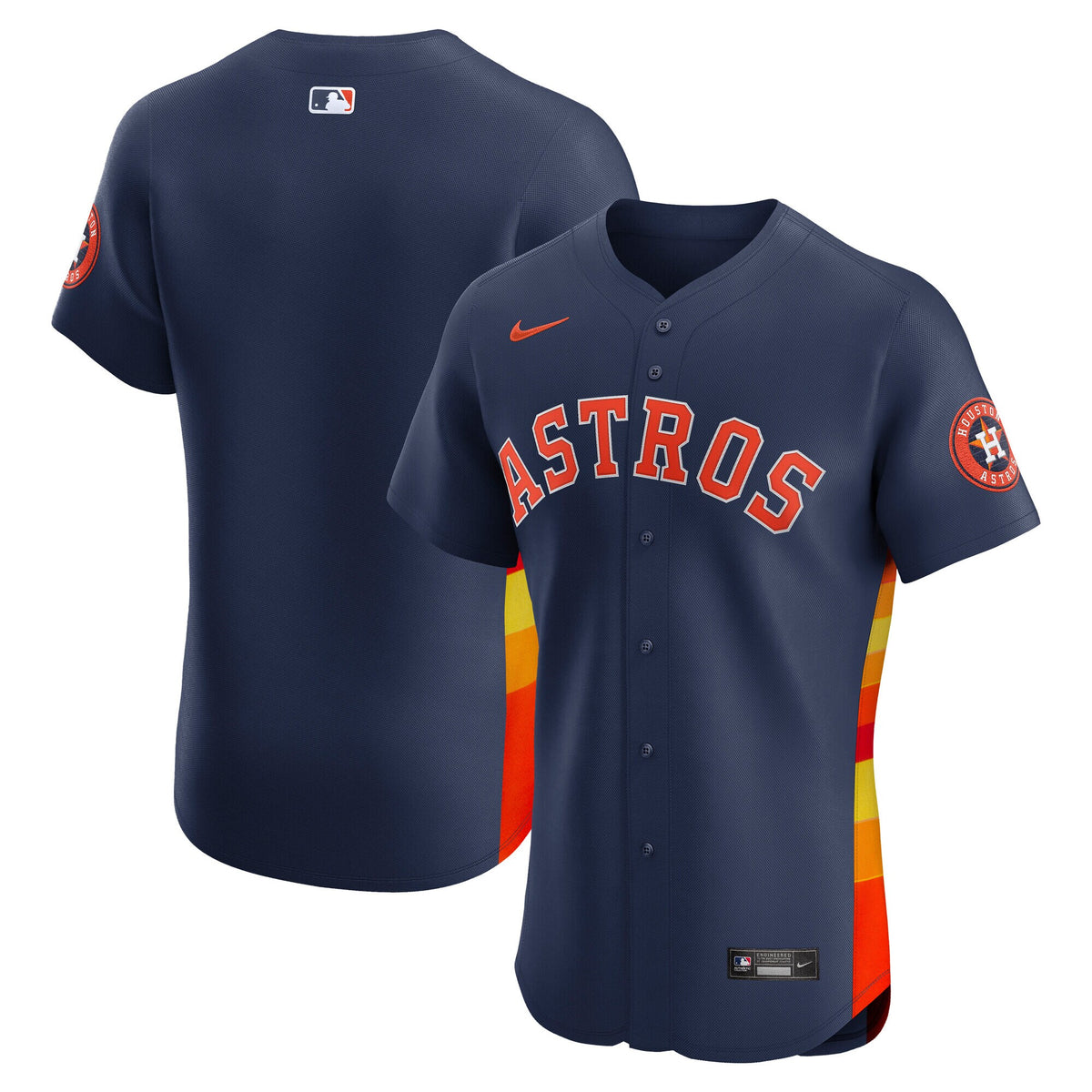 Houston Astros Navy Alternate 2 Elite Jersey