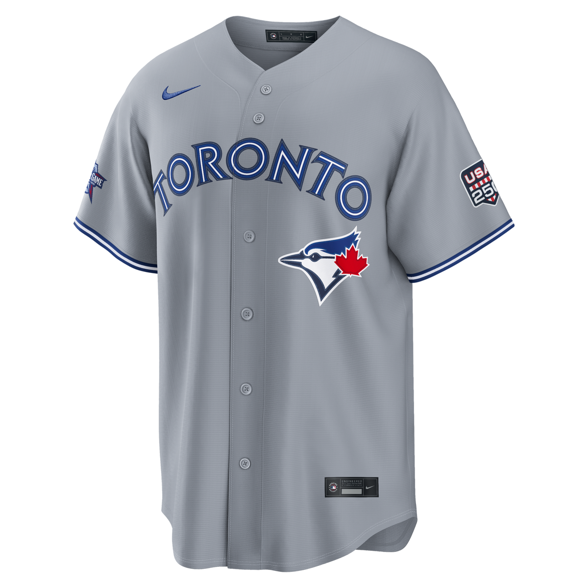 2026 All-Star Game Toronto Blue Jays Vladimir Guerrero Jr. Gray Replica Jersey