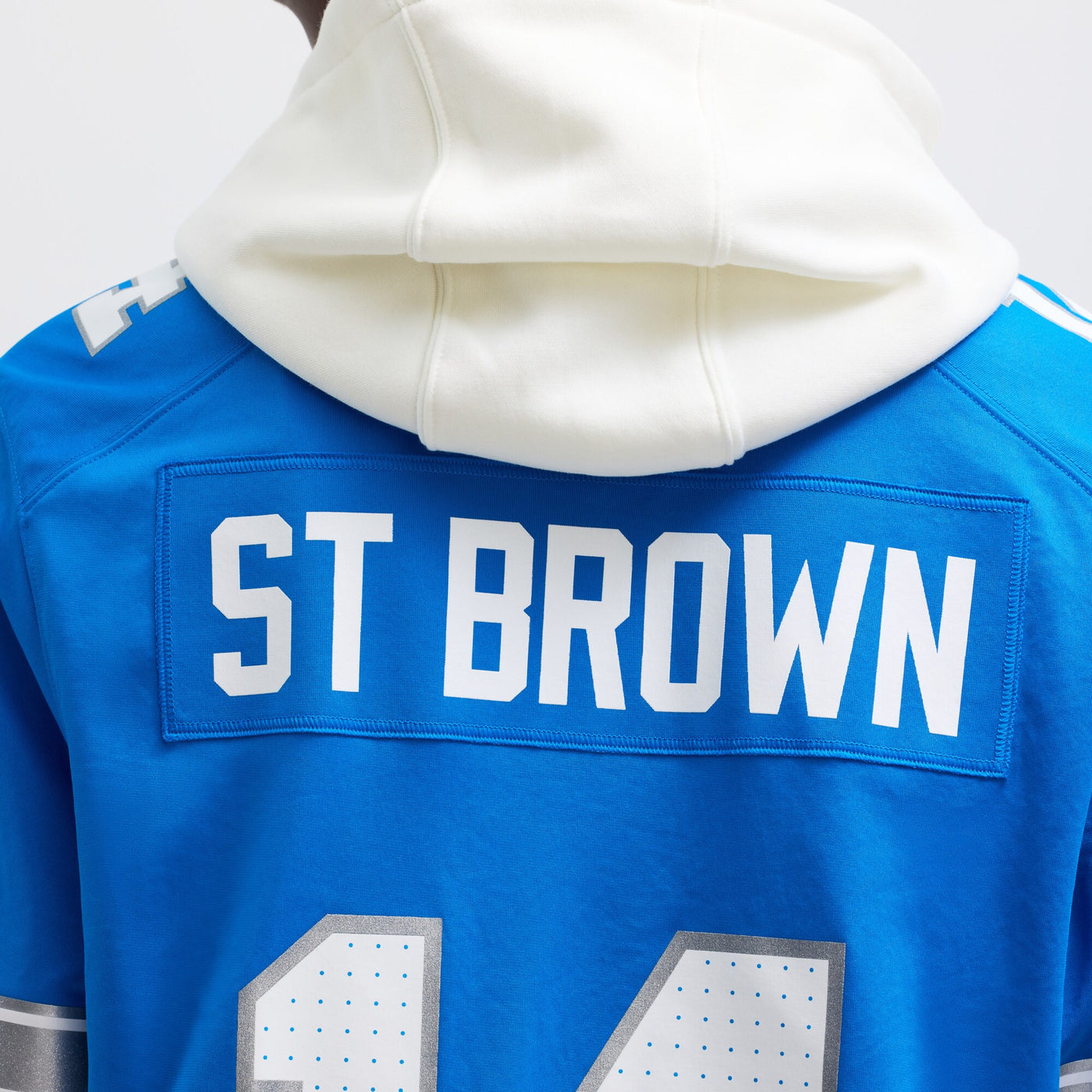 Detroit Lions Amon-Ra St. Brown Nike Blue Game Jersey