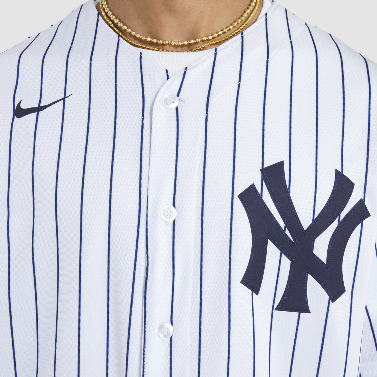 New York Yankees CC Sabathia White 2025 Baseball Hall of Fame Name & Number Retired Replica Jersey