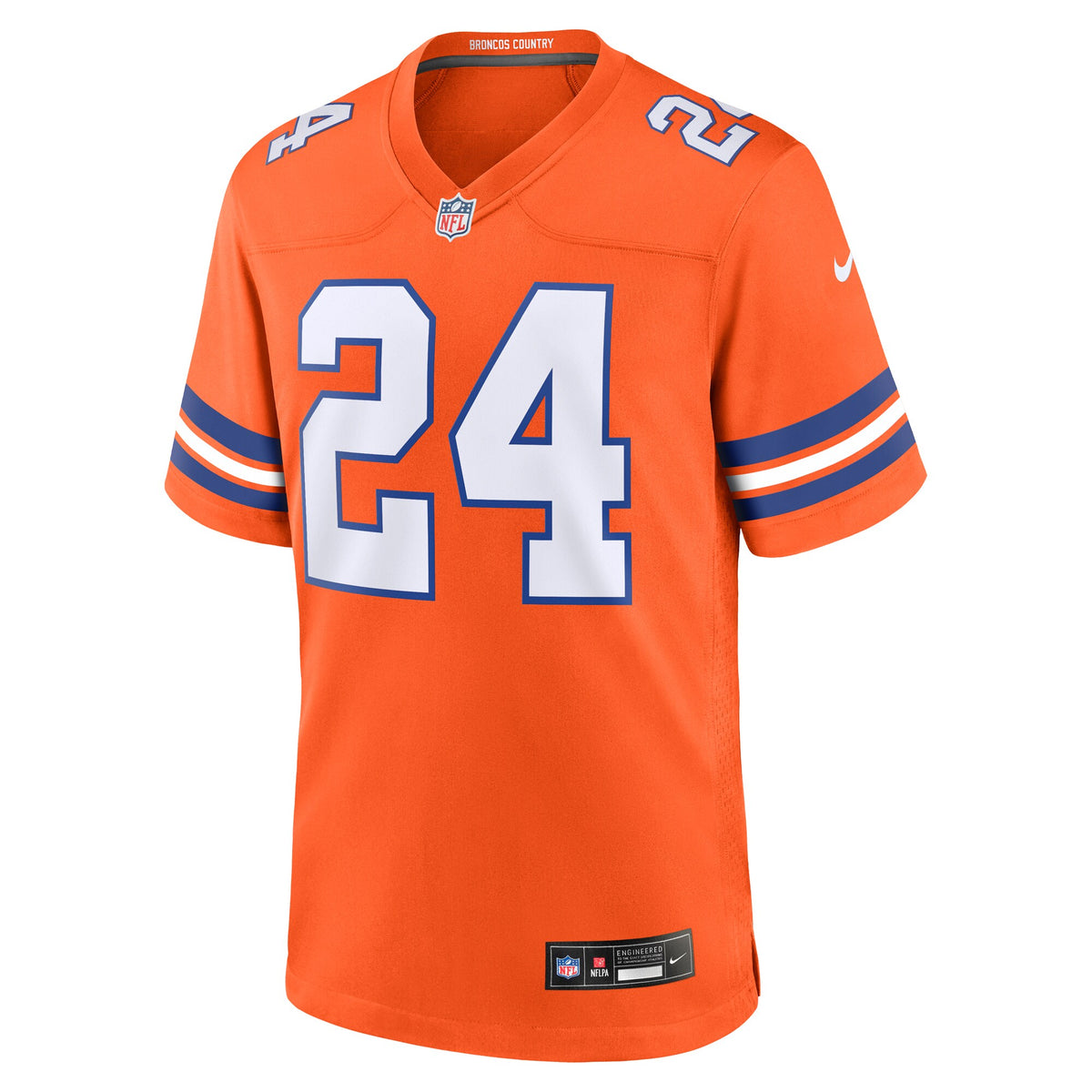 Denver Broncos Champ Bailey Orange Retired Player Alternate Game Jersey