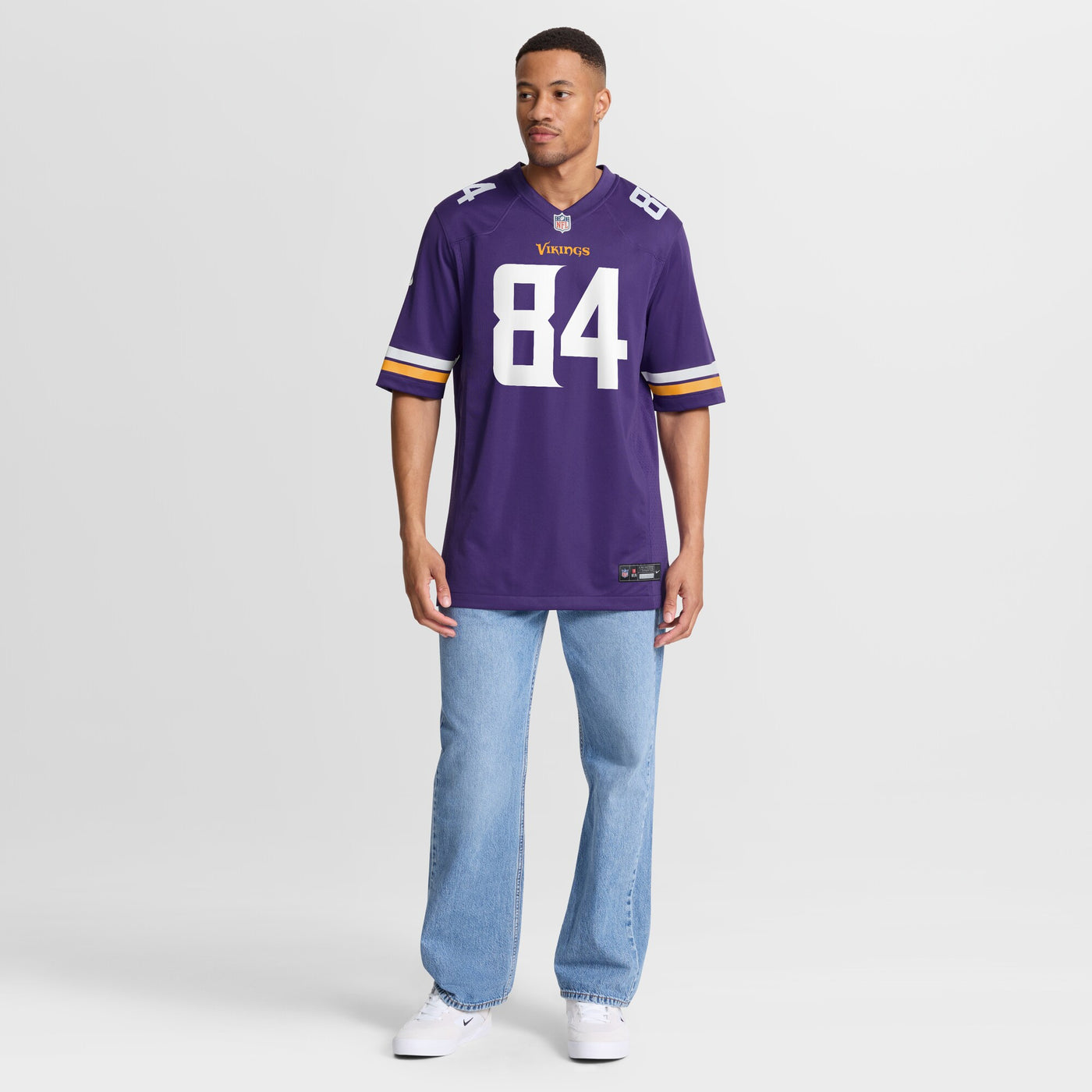 Minnesota Vikings Randy Moss Nike Purple Game Retired Player Jersey