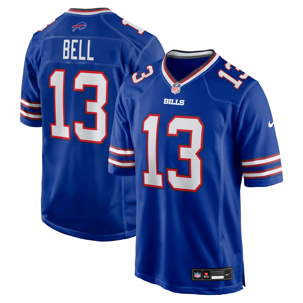 Buffalo Bills Skyler Bell Royal Team Game Jersey