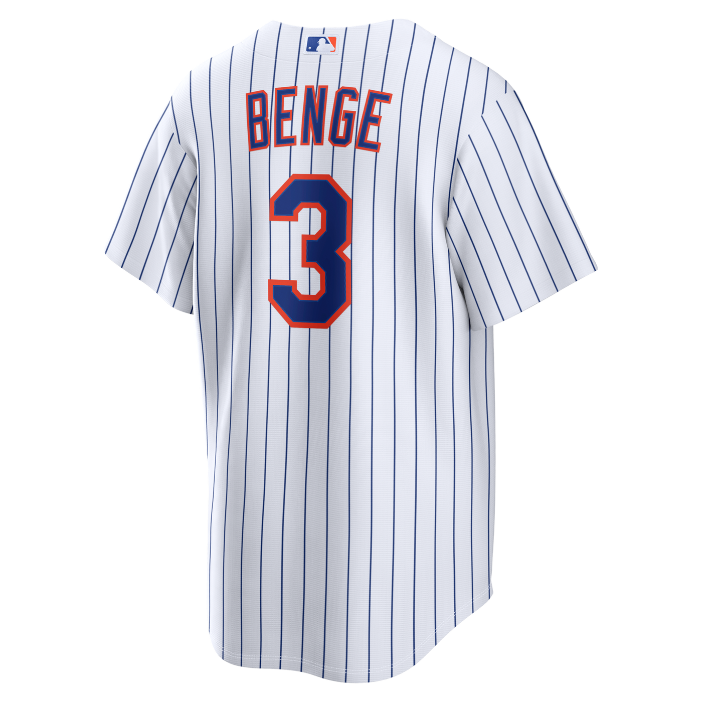 New York Mets Carson Benge Nike White Home Replica Jersey