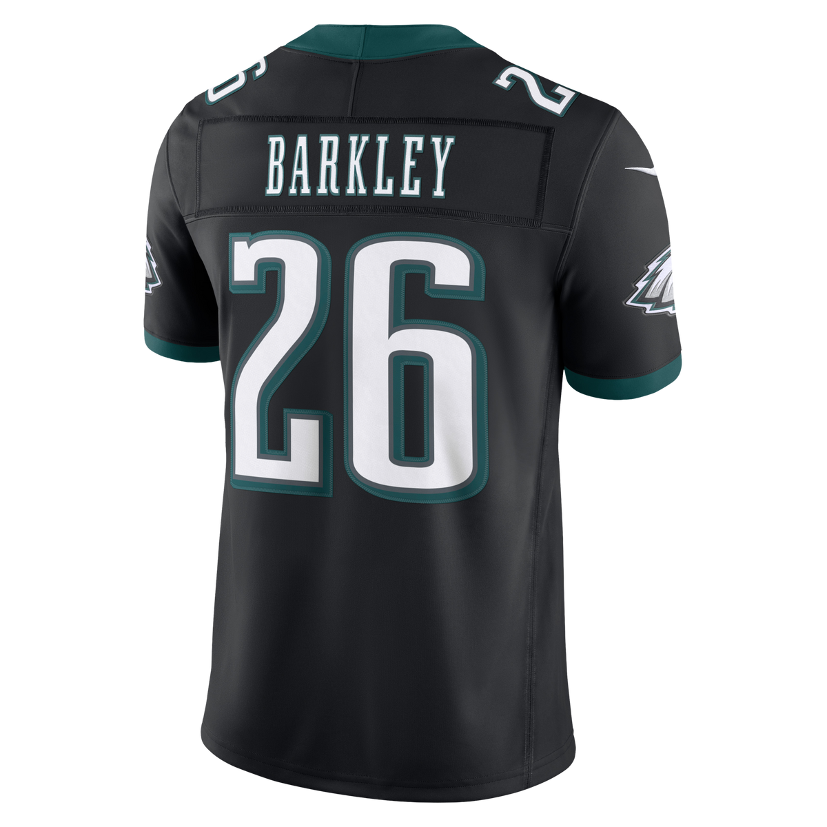 Philadelphia Eagles Saquon Barkley Black Alternate Vapor F.U.S.E. Stitched Limited Jersey