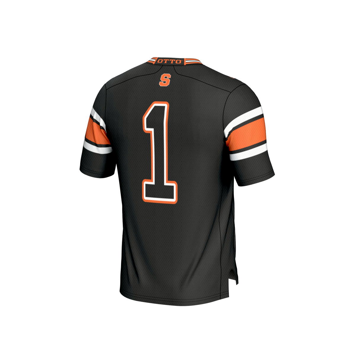#1 Syracuse Orange GameDay Greats Lightweight Collegiate Football Fashion Jersey - Black