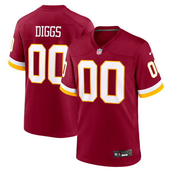 Washington Commanders Stefon Diggs Nike Burgundy Game Jersey