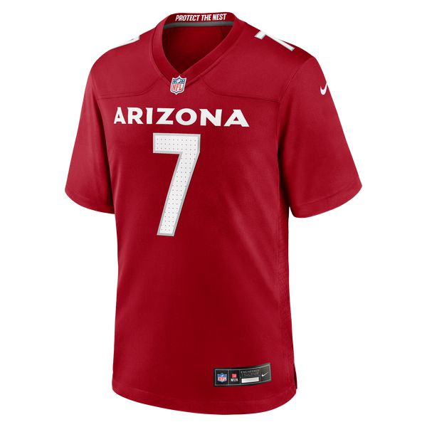 Arizona Cardinals Jacoby Brissett Nike Cardinal Team Game Jersey