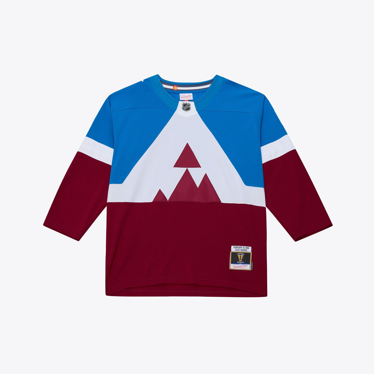Colorado Avalanche Cale Makar Mitchell & Ness Blue 2020 Power Play Jersey