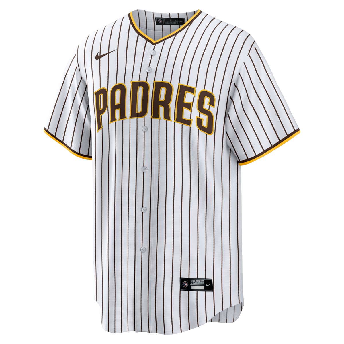 San Diego Padres White Home Big & Tall Replica Jersey