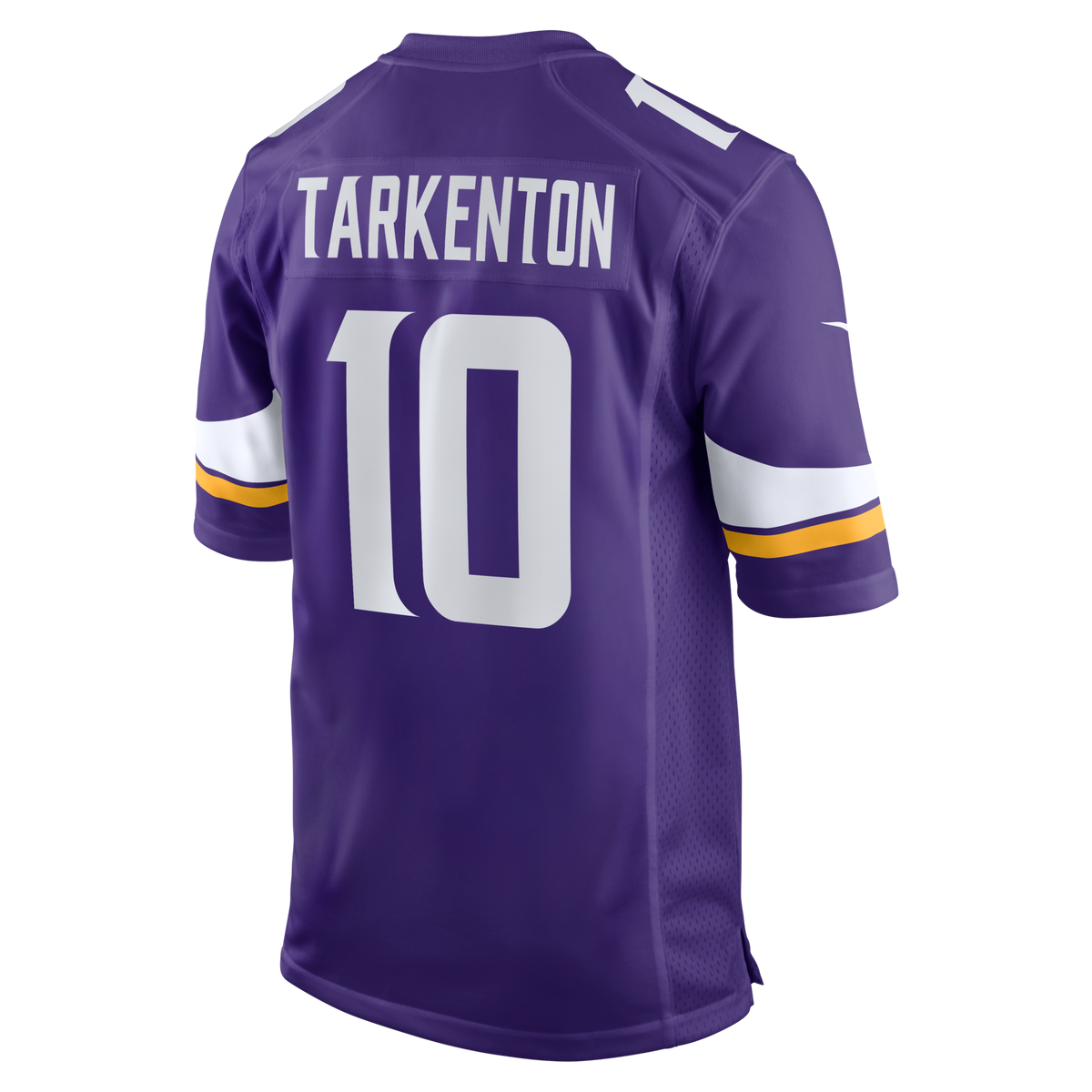Minnesota Vikings Fran Tarkenton Purple Game Retired Player Jersey