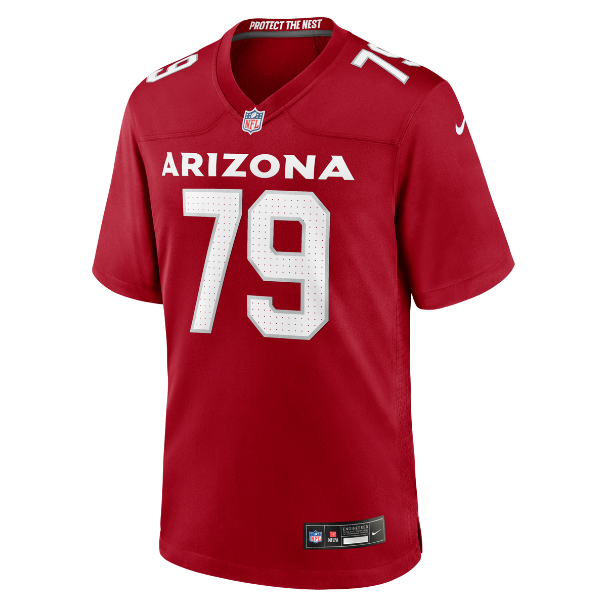 Arizona Cardinals PJ Mustipher Cardinal Team Game Jersey