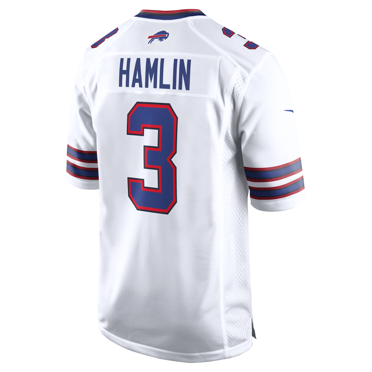 Buffalo Bills Damar Hamlin White Game Jersey