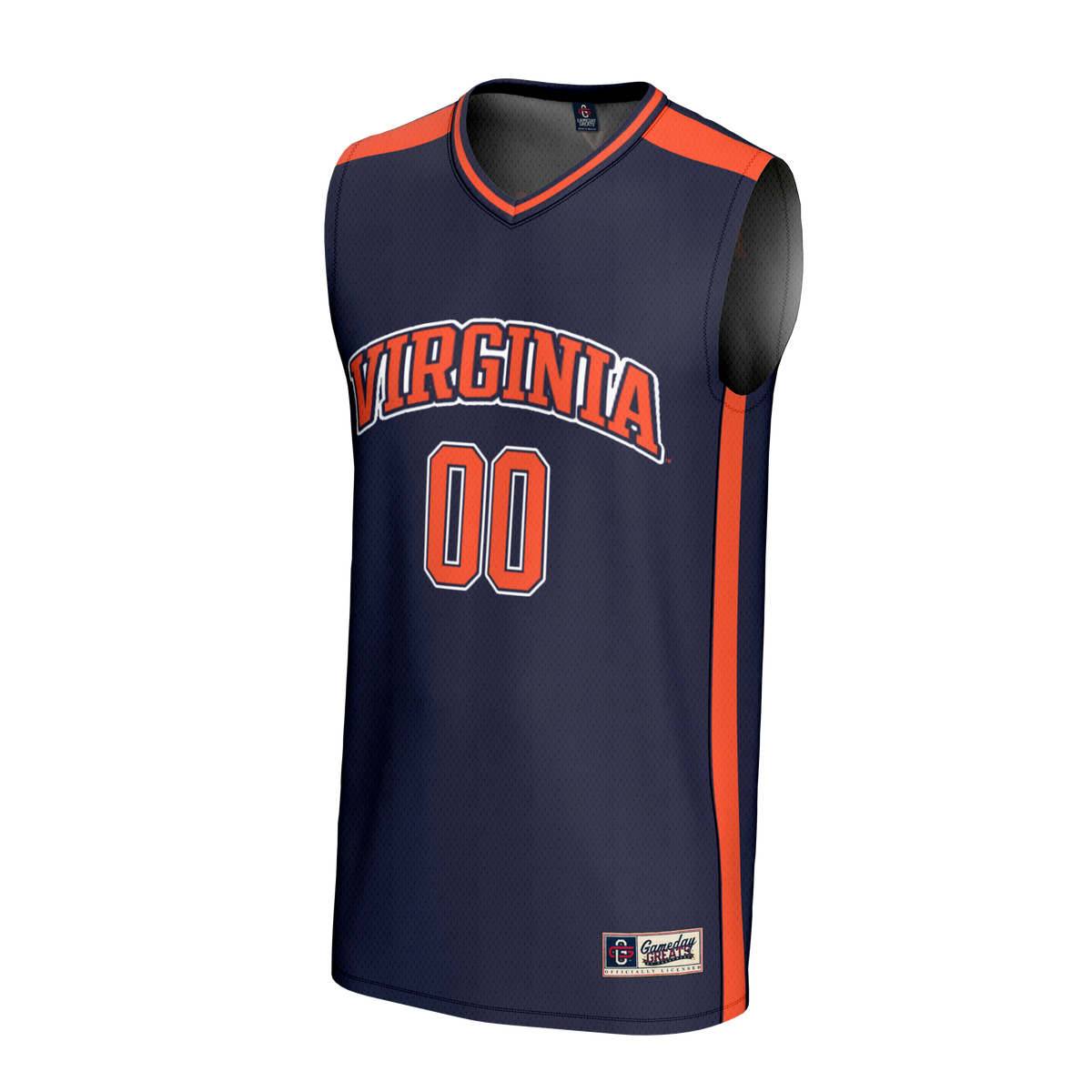 Virginia Cavaliers GameDay Greats NIL Pick-A-Player Lightweight Basketball Fashion Jersey - Navy