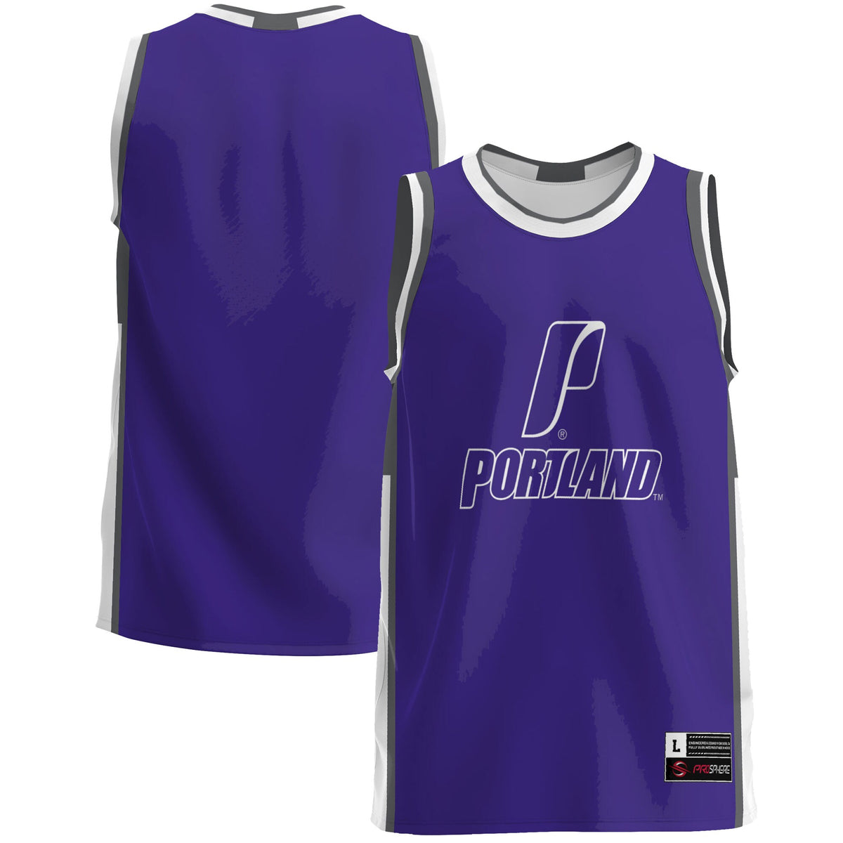 Portland Pilots GameDay Greats Lightweight Basketball Jersey - Purple