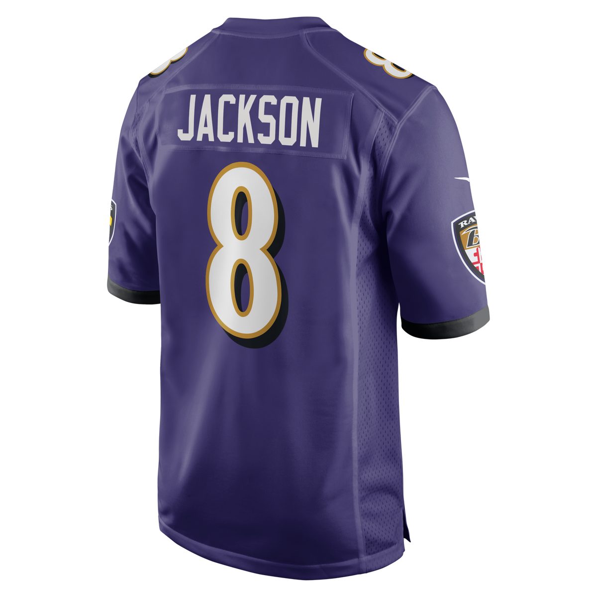 Baltimore Ravens Lamar Jackson Purple Game Jersey