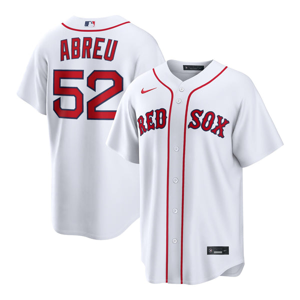 Boston Red Sox Wilyer Abreu Nike White Home Replica Jersey