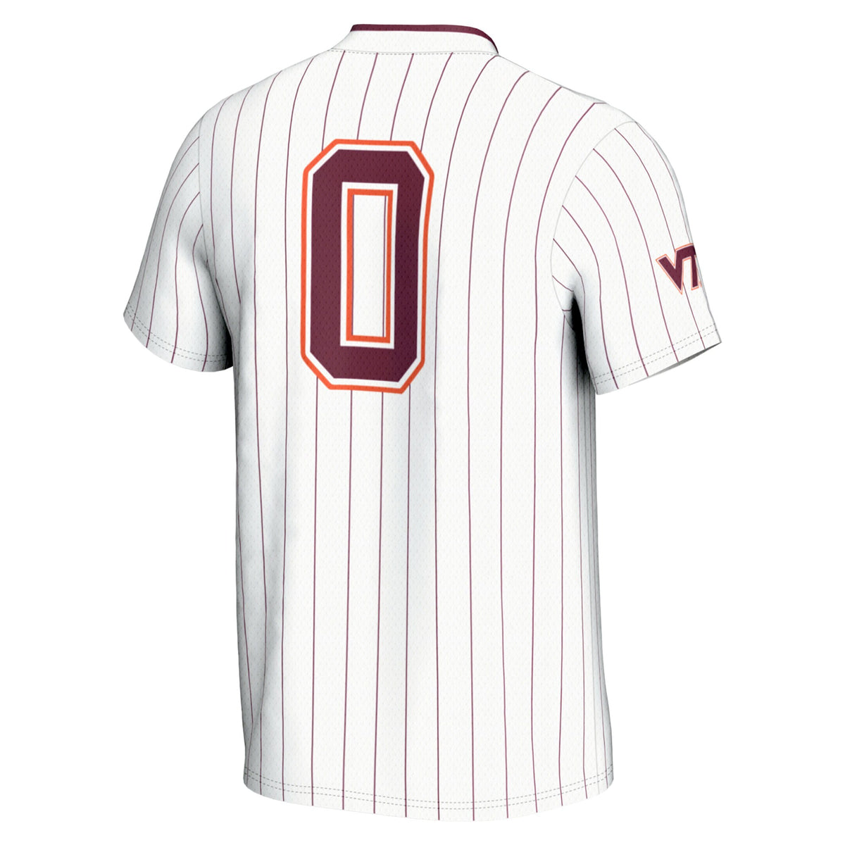#0 Virginia Tech Hokies GameDay Greats Softball Fashion Jersey - White