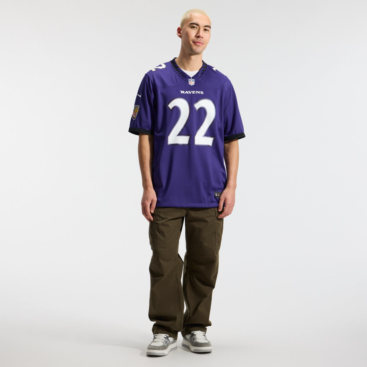 Baltimore Ravens Derrick Henry Purple Team Game Jersey