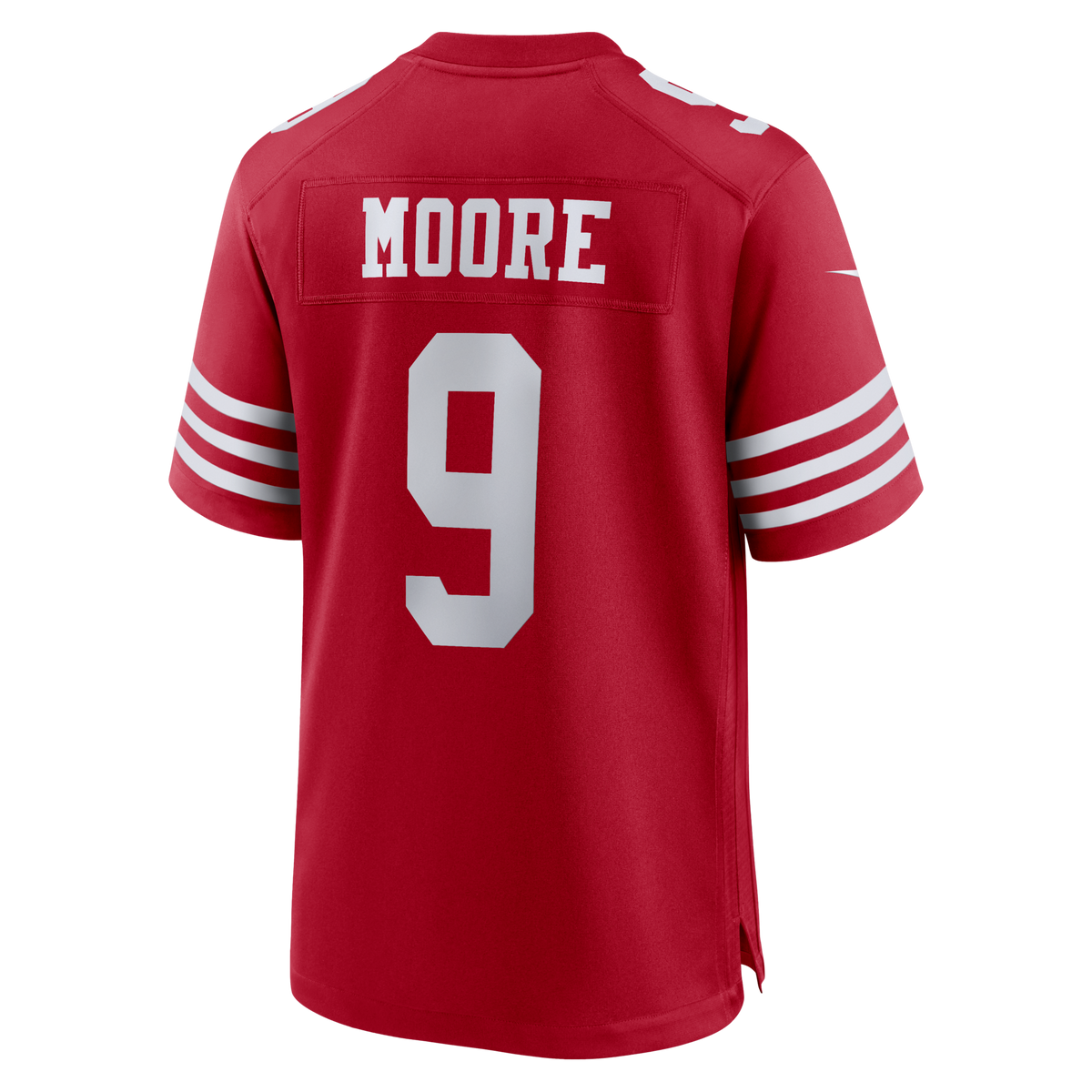 San Francisco 49ers Skyy Moore Scarlet Team Game Jersey