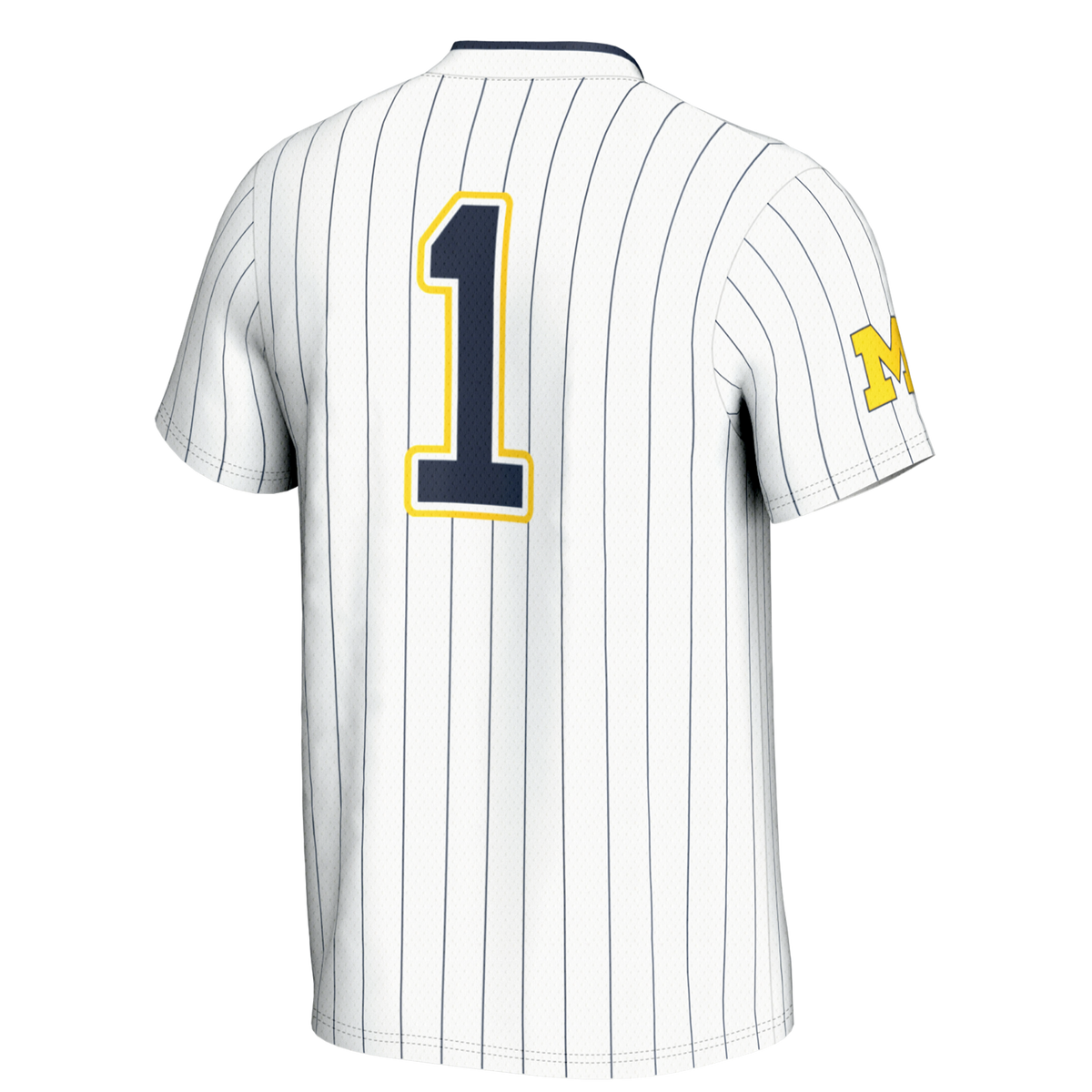 #1 Michigan Wolverines GameDay Greats Lightweight Softball Jersey - White