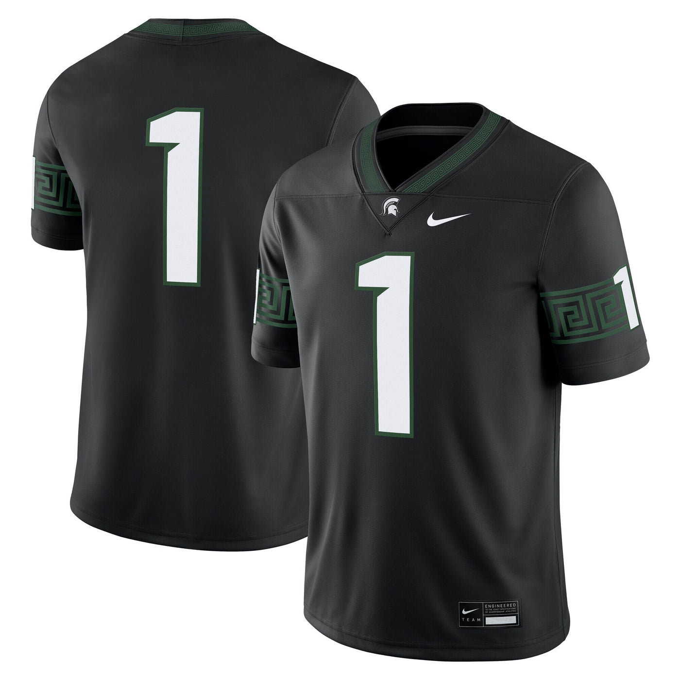 Nike Black Michigan State Spartans Alternate Game Jersey
