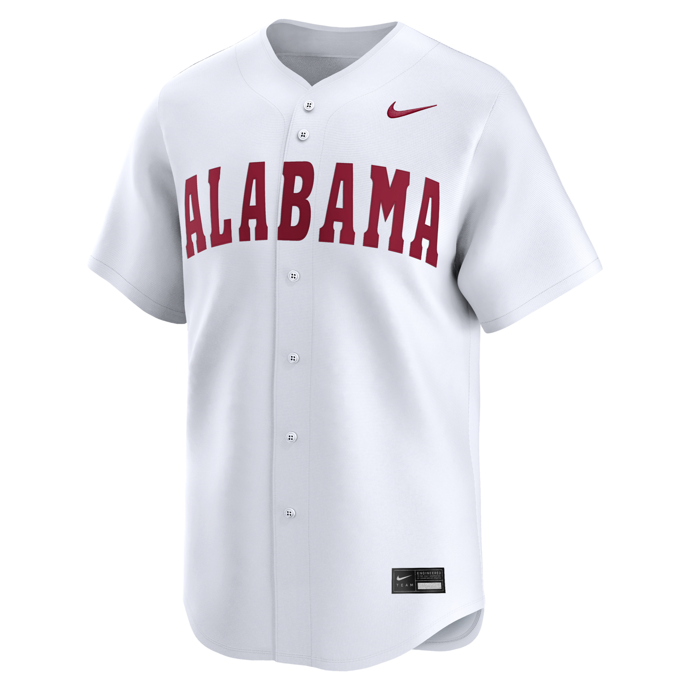 Nike White Alabama Crimson Tide Alternate Limited Baseball Jersey