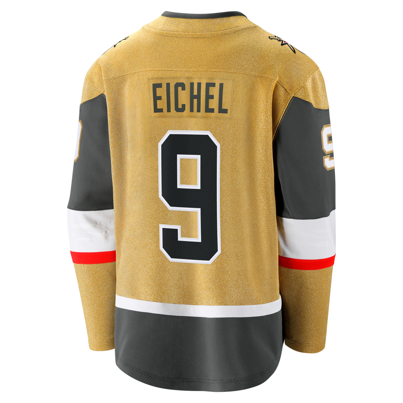 Vegas Golden Knights Jack Eichel Fanatics Gold 2026 Stanley Cup Final Breakaway Jersey