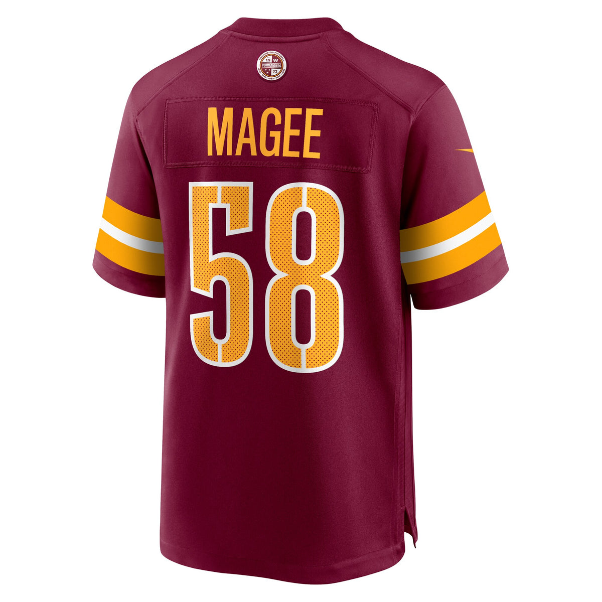 Washington Commanders Jordan Magee Burgundy Game Jersey