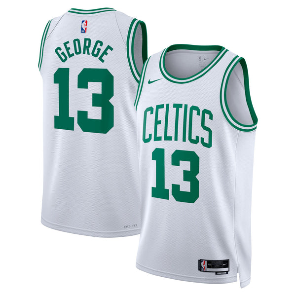 Boston Celtics Nike Association Edition Swingman Jersey - White - Paul George