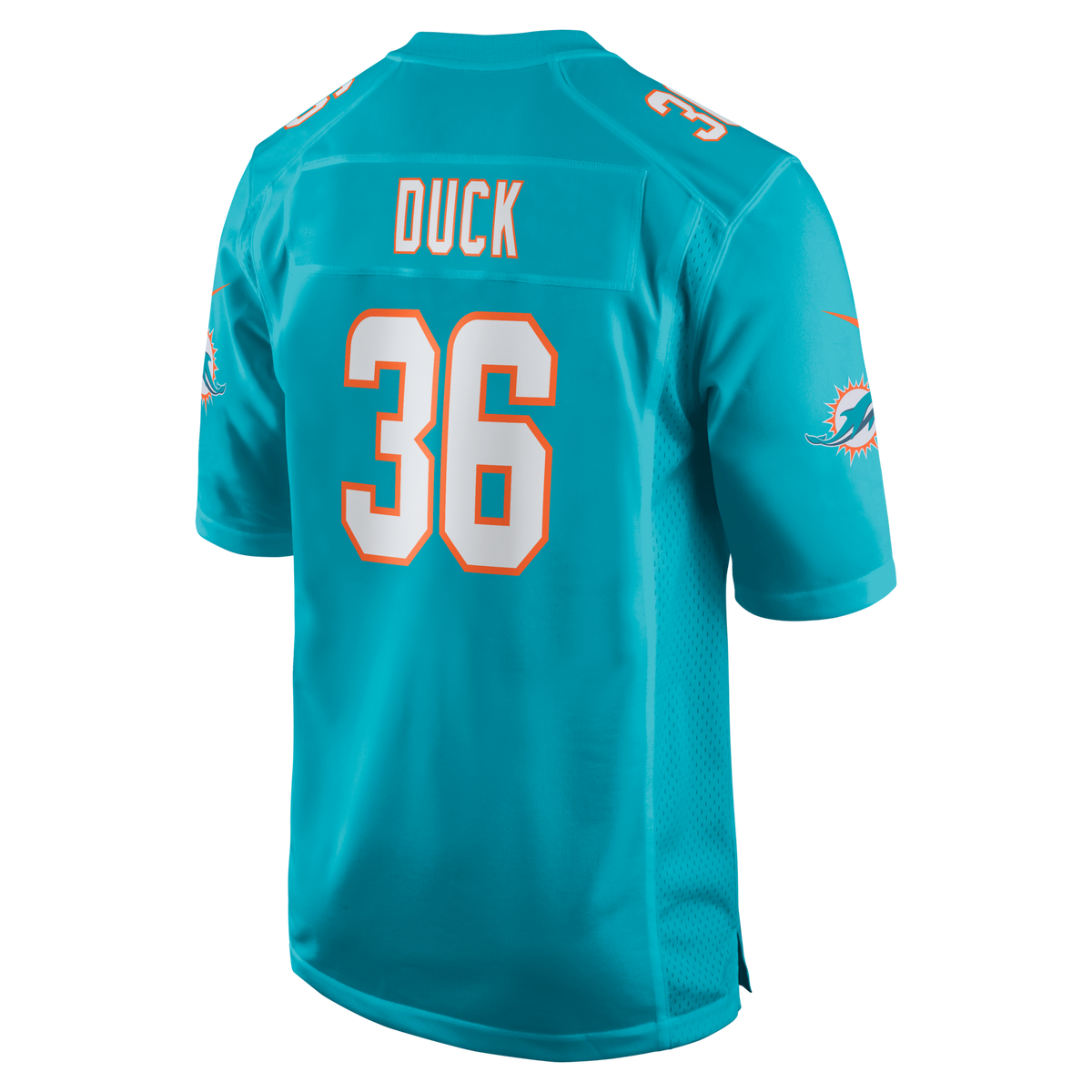 Miami Dolphins Storm Duck Aqua Game Jersey