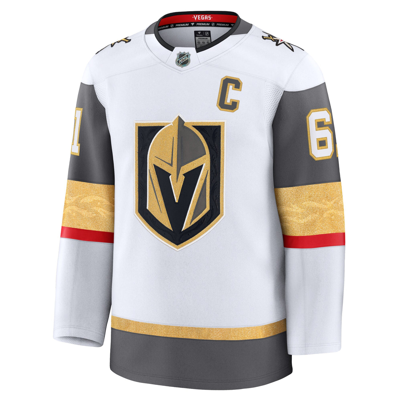 Vegas Golden Knights Mark Stone Fanatics White Away Premium Jersey
