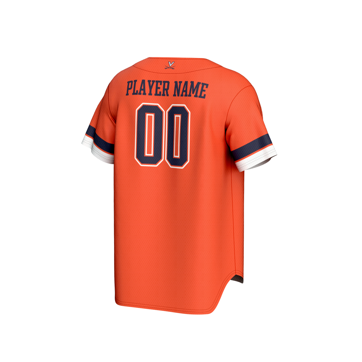Virginia Cavaliers GameDay Greats NIL Pick-A-Player Baseball Lightweight Jersey - Orange