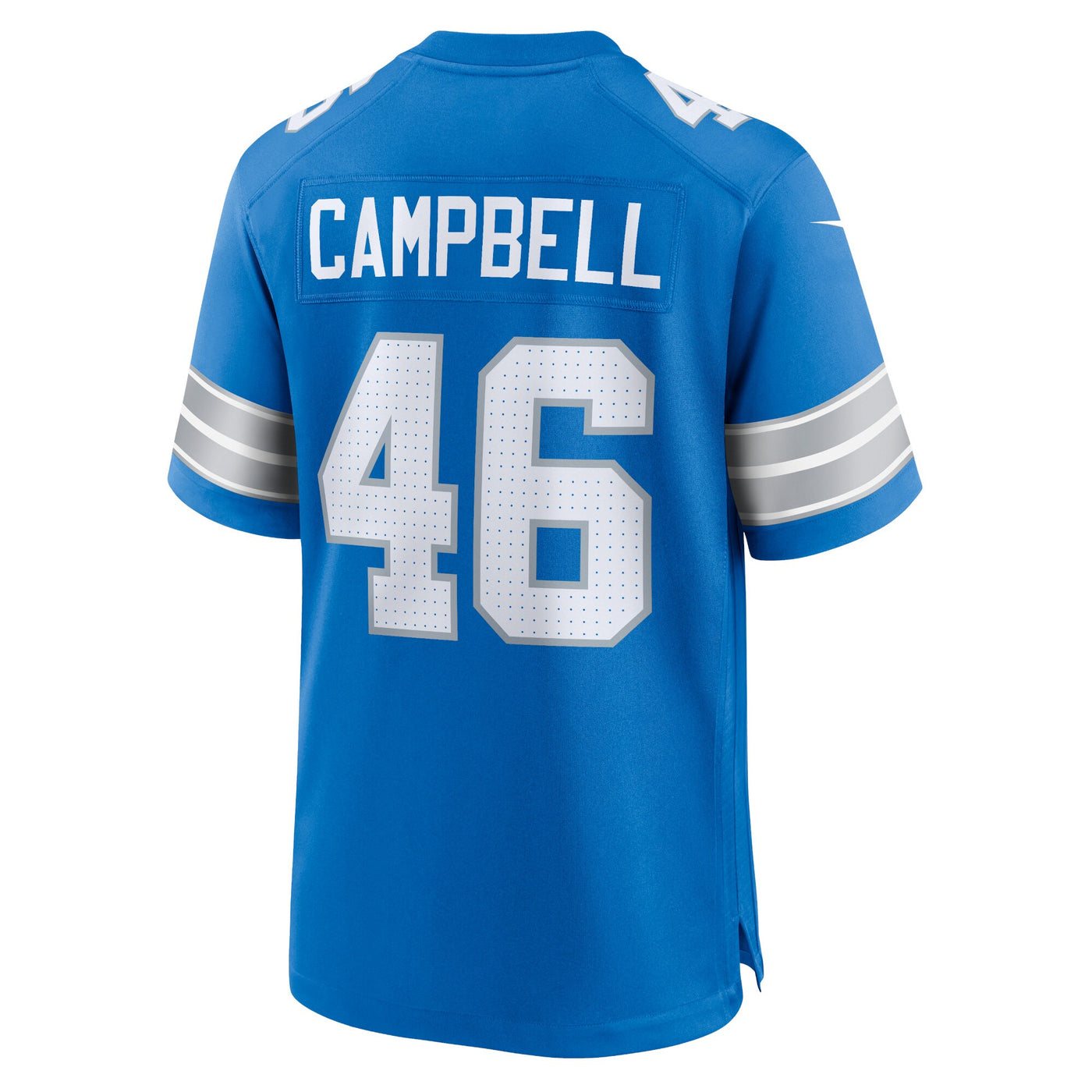 Detroit Lions Jack Campbell Nike Blue Game Jersey