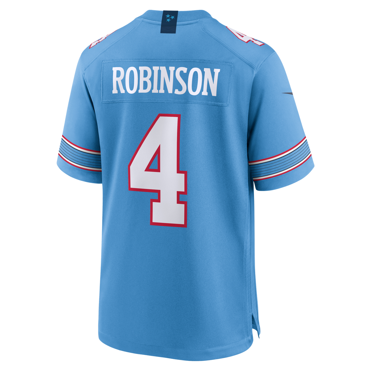 Tennessee Titans Wan'Dale Robinson Light Blue Team Game Jersey