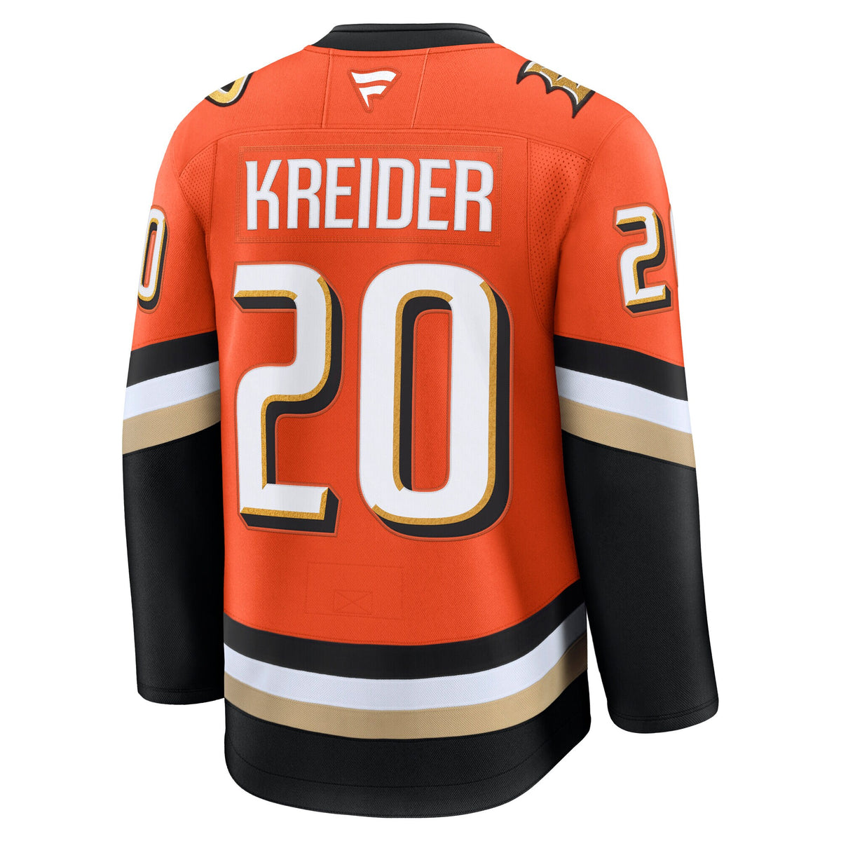 Anaheim Ducks Chris Kreider Fanatics Orange Home Premium Jersey
