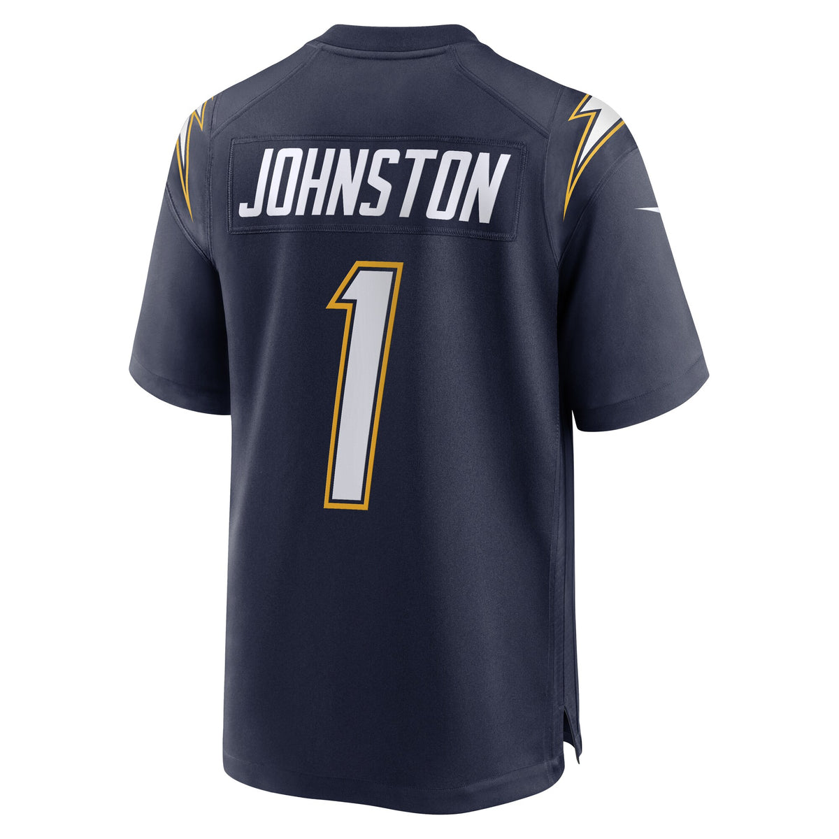 Los Angeles Chargers Quentin Johnston Navy Alternate Super Chargers Game Player Jersey