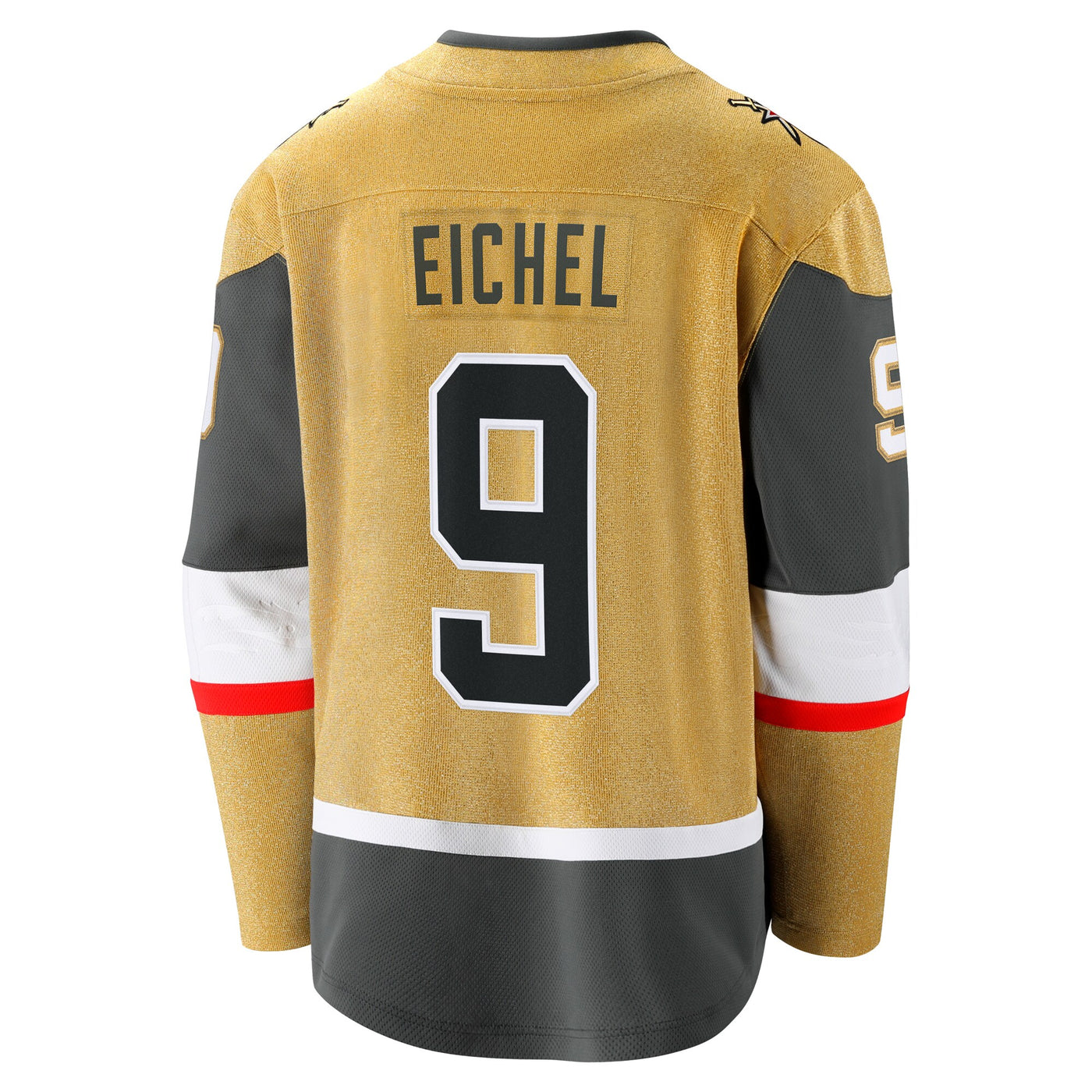 Vegas Golden Knights Jack Eichel Fanatics Gold Home Breakaway Jersey